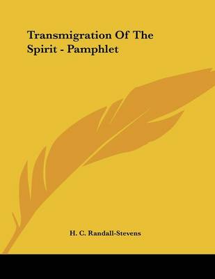 Book cover for Transmigration of the Spirit - Pamphlet