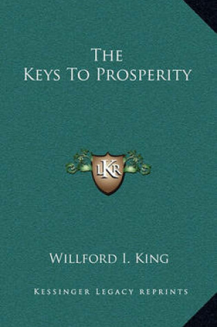 Cover of The Keys to Prosperity