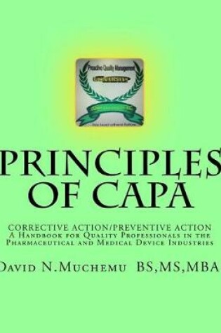 Cover of Principles of Corrective Action and Preventive Action