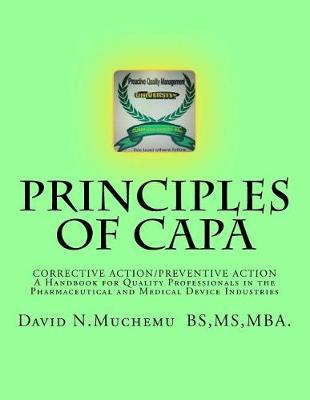 Book cover for Principles of Corrective Action and Preventive Action