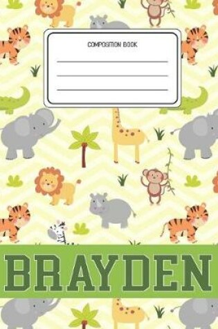 Cover of Composition Book Brayden