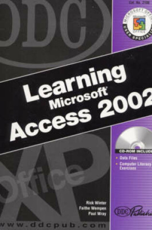 Cover of DDC Learning Microsoft Access 2002