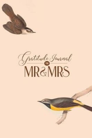Cover of Gratitude Journal for for Mr and Mrs