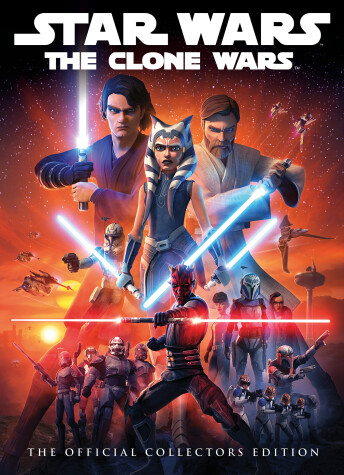 Book cover for Star Wars: The Clone Wars: The Official Companion Book