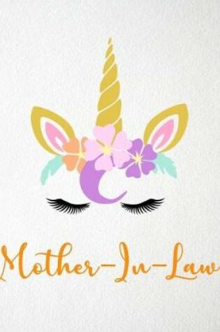 Cover of Mother-In-Law A5 Lined Notebook 110 Pages