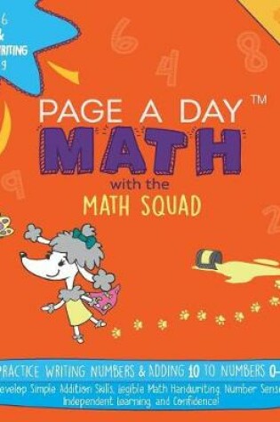 Cover of Page a Day Math Addition & Math Handwriting Book 9 Set 2