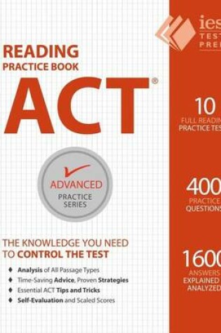 Cover of ACT Reading Practice Book