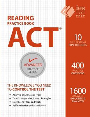 Cover of ACT Reading Practice Book