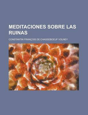 Book cover for Meditaciones Sobre Las Ruinas