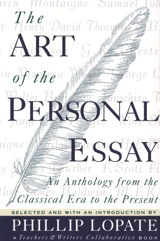 Cover of The Art of the Personal Essay