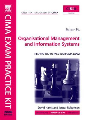 Book cover for Cima Exam Practice Kit Organisational Management and Information Systems