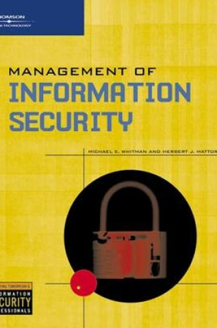 Cover of Management of Information Systems