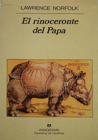 Book cover for El Rinoceronte del Papa