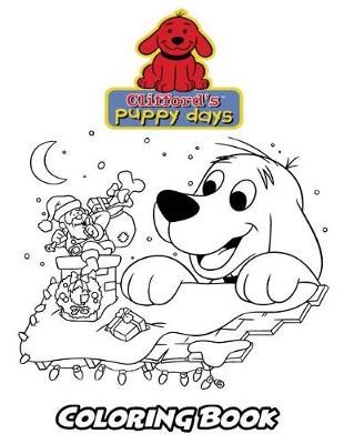 Book cover for Clifford's Puppy Days Coloring Book