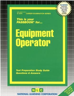 Book cover for Equipment Operator