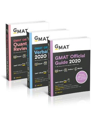 Book cover for GMAT Official Guide 2020 Bundle