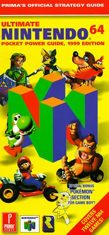 Book cover for Ultimate Nintendo 64 Pocket Power Guide