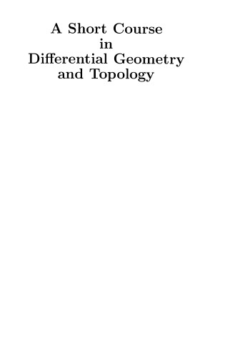 Cover of A Short Course in Differential Geometry and Topology