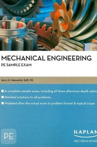 Cover of Mechanical Engineering PE Sample Exam