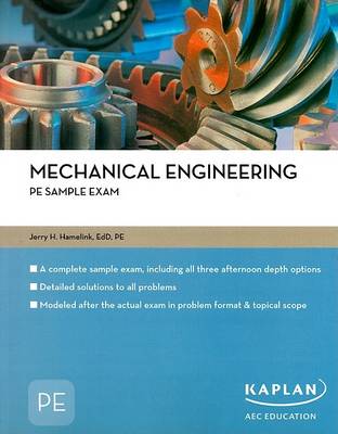 Book cover for Mechanical Engineering PE Sample Exam