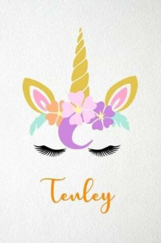 Cover of Tenley A5 Lined Notebook 110 Pages