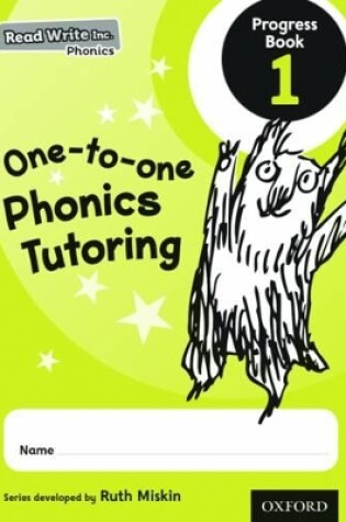 Cover of Read Write Inc. Phonics: One-to-one Phonics Tutoring Progress Book 1 Pack of 5