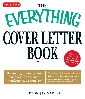 Book cover for The Everything Cover Letter Book