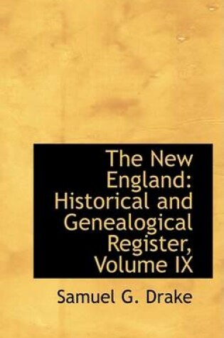 Cover of The New England