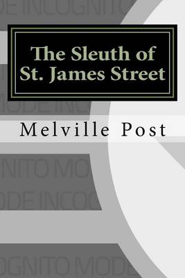 Book cover for The Sleuth of St. James Street