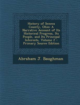 Book cover for History of Seneca County, Ohio