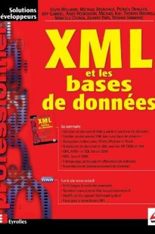 Cover of XML et les bases de donnees