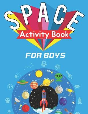 Book cover for Space Activity Book for Boys