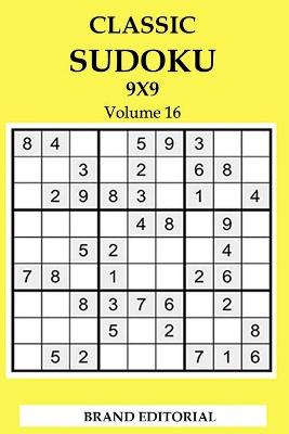 Book cover for Classic Sudoku Volume 16