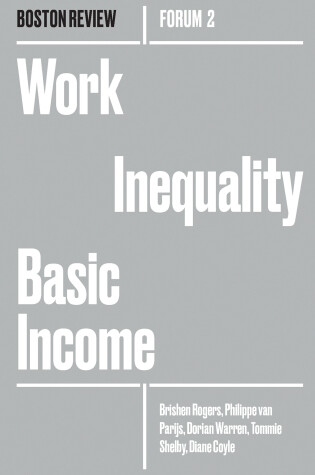 Cover of Work Inequality Basic Income