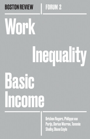 Book cover for Work Inequality Basic Income