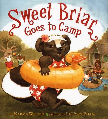 Book cover for Sweet Briar Goes to Camp