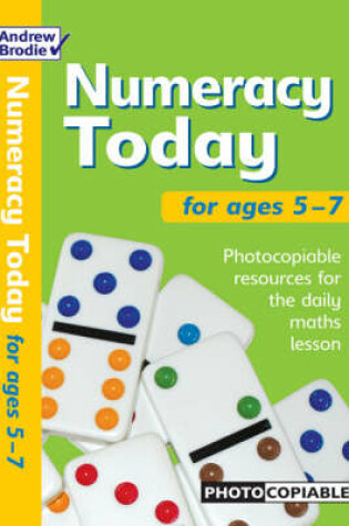 Cover of Numeracy Today for Ages 5-7