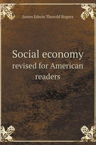 Cover of Social economy revised for American readers