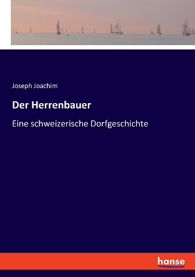 Book cover for Der Herrenbauer