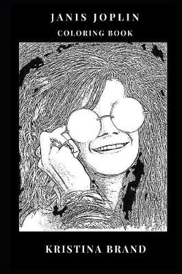 Cover of Janis Joplin Coloring Book