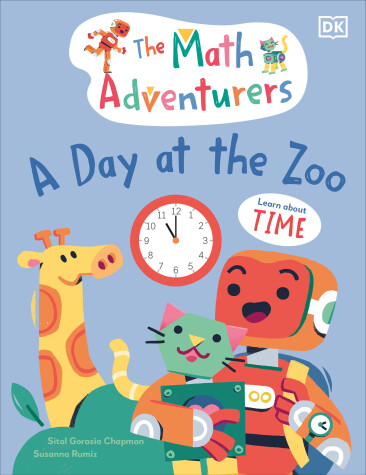 Book cover for The Math Adventurers: A Day at the Zoo