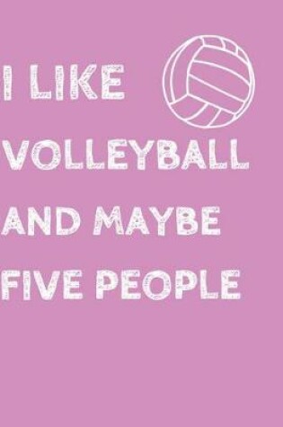 Cover of I Like Volleyball And Maybe Five People