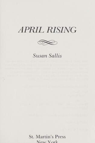 Cover of April Rising