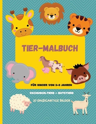 Book cover for Tier-Malbuch