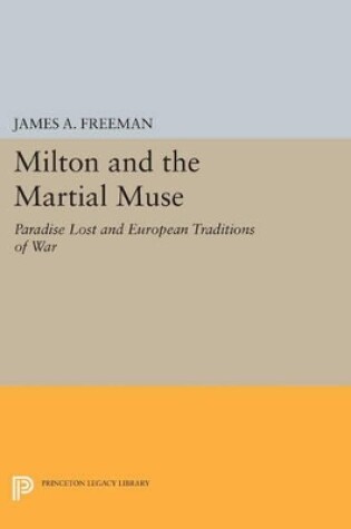 Cover of Milton and the Martial Muse