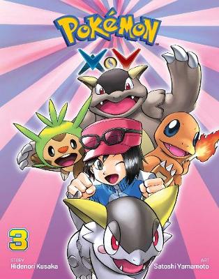 Book cover for Pokémon X•Y, Vol. 3