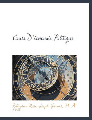 Book cover for Cours D' Conomie Politique