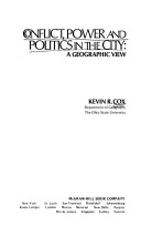 Book cover for Conflict, Power and Politics in the City