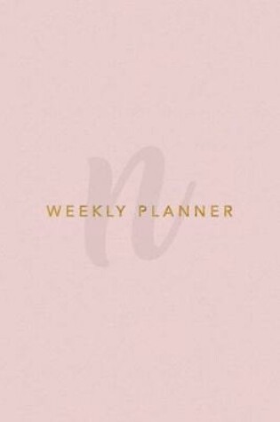 Cover of N Weekly Planner