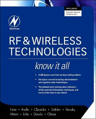 Book cover for RF and Wireless Technologies: Know It All